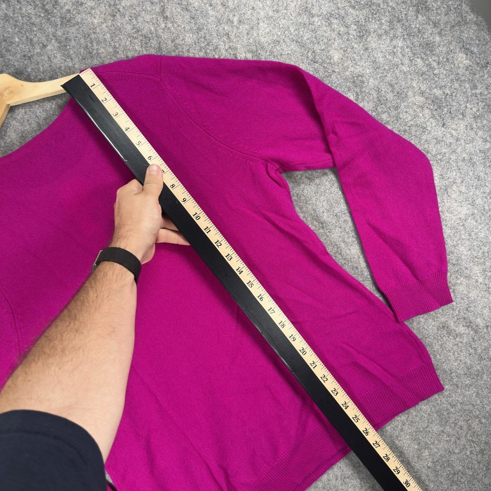 Charter Club Cashmere Sweater Womens XL Pink 100% Crewneck Pullover Knit Luxury - Picture 7 of 11